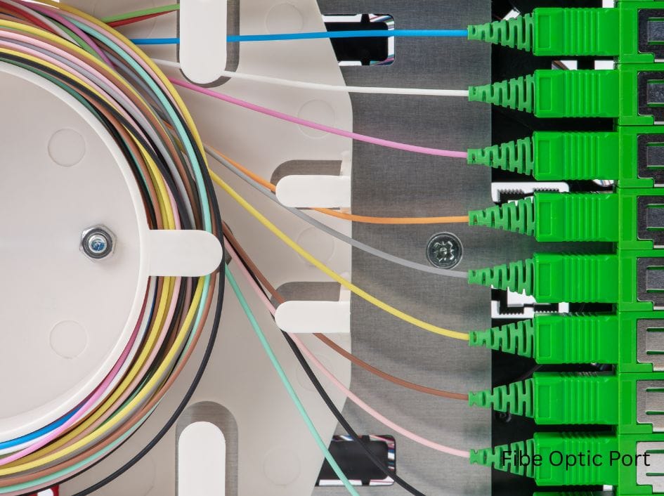 OSP Fiber Electronics System- Aerial Installation Layout
